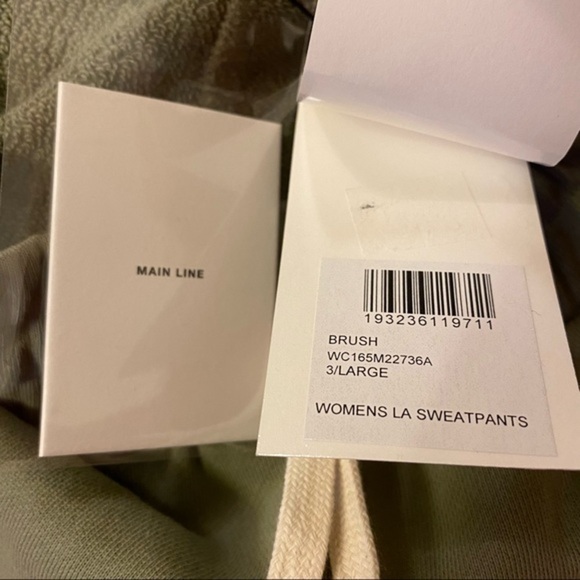 JOHN ELLIOTT LA Cotton Joggers Sweatpants in Brush Size Large - Picture 9 of 11